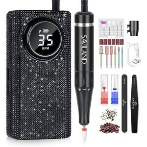 Electric Nail Drill Professional 13 Drill Bits Nail Manicure Pedicure
